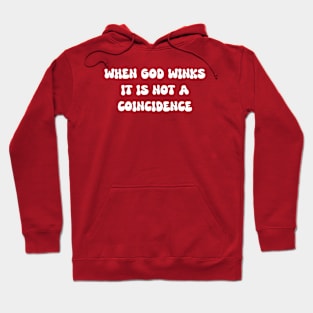 Jesus T-Shirts God Winks Hoodie